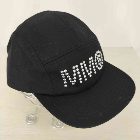 エムエムシックスメゾンマルジェラ MM6 Maison Margiela Kids & Junior ブランドロゴキャップ スタッズ レディース  III